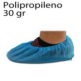 1000 uds Cubrezapatos polipropileno azul 30g
