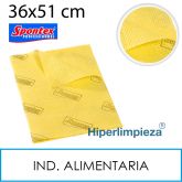 25 Bayetas fibras sintéticas Spontex 80g 36x51cm amarillo