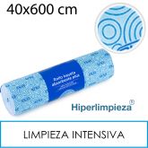 Bayeta en rollo absorbente 40x600cm azul