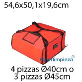 Bolsa de transporte para pizzas grandes