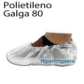 Cubrezapatos polietileno G80 blancos 2000uds