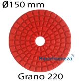 Disco diamantado R diámetro 150mm grano 220