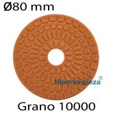 Disco diamantado R diámetro 80mm grano 10000