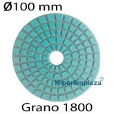 Disco diamantado T diámetro 100mm grano 1800