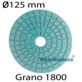 Disco diamantado T diámetro 125mm grano 1800