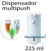 Dispensador multipush champú-gel-acondicionador 225ml