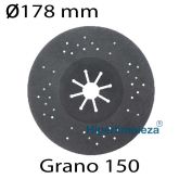 Lija flexible SAG diámetro 178mm grano 150