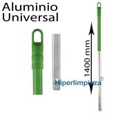 Palo de aluminio universal 1400 mm verde
