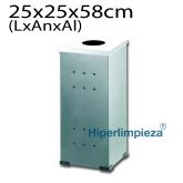 Papeleras industriales acero inox modelo HL2205G