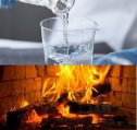 Alcohol y agua destilada