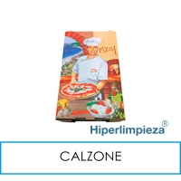 100 Caja pizza calzone Ischia