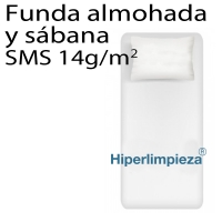 100 kits cama desechables SMS 135x235cm