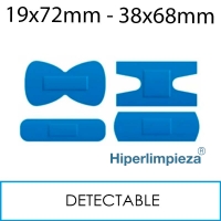 100 Tiritas detectables variadas 4 modelos