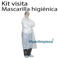 100 uds Kits de visita PE blanco - Mod2