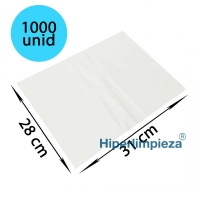 1000 hojas antigrasa blanco 28x31 cm