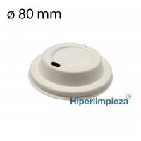 1000 tapas para vaso de bagazo 80mm