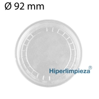 1000 tapas planas cerradas diámetro 92 mm
