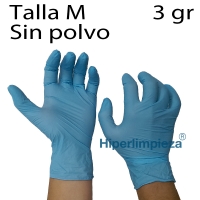 1000 uds guantes nitrilo azules 3 g TM