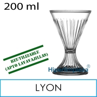 12 copas helado reutilizables Lyon PC 200 ml