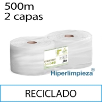 2 Bobinas Industriales 500m Reciclado