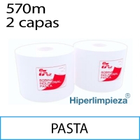 2 Bobinas Industriales 570m Pasta