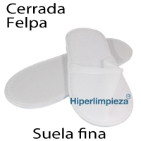 200 pares de zapatillas desechables cerradas felpa suela fina