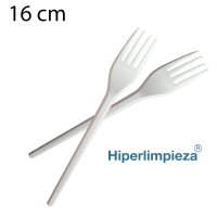 2000 Tenedores Hiper Plastic 160 mm