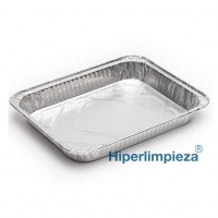 280 Envases rectangulares aluminio de 2400ml