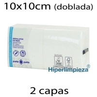 3000 Servilletas de papel 20x20 blancas