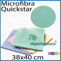 5 Bayetas microfibra Quickstar Vileda 4 Colores