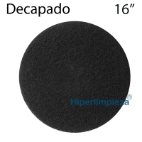 5 discos 3M para decapado negro 16"