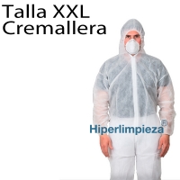 50 uds Monos desechables TST blanco 35gr XXL