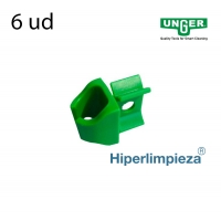 6 clips manguera exterior UNGER