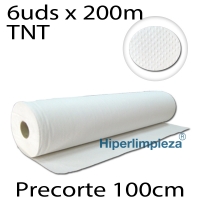 6 rollos papel camilla TNT 200 m