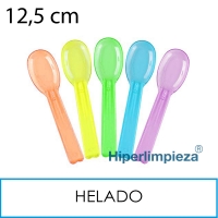 7 kg cucharillas helado reutilizables 12,5 cm