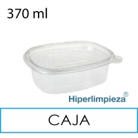 700 envases rectangulares PET 370 ml