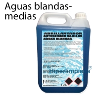 Abrillantador lavavajillas industrial ag. blandas 5L