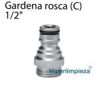 Adaptador alimentaria Gardena rosca (C) 1/2"