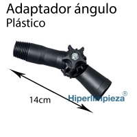 Adaptador de ángulo para mangos telescópicos