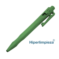 Bolígrafo detectable clip gel M101 verde