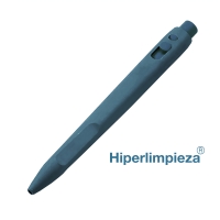 Bolígrafo detectable sin clip gel M104 azul