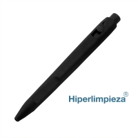 Bolígrafo detectable sin clip gel M104 negro
