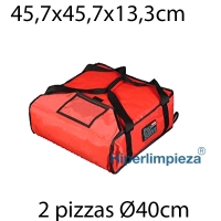 Bolsa de transporte para pizzas pequeñas