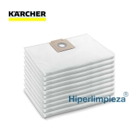 Bolsas de filtro de fieltro karcher 10 uds