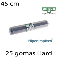 Caja con 25 gomas Hard Unger 45 cm