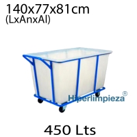 Carro de lavandería Culinan Extra blanco