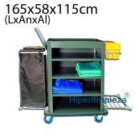 Carro de ropa con bandejas modelo HL1800A