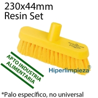 Cepillo 230mm Resin Set extraduro amarillo PROF