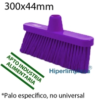 Cepillo 300mm conector vertical medio violeta