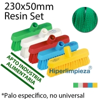 Cepillo barrer 230mm Resin Set intermedio PROF